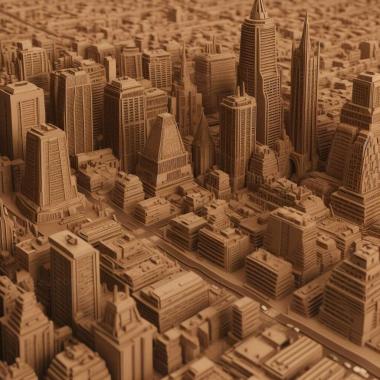 Patterns and decorations SimCity 3000 4 3d model